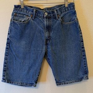 Levi’s 505 Classic Blue Denim Men's Shorts Size w 32